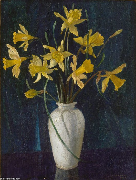 Daffodils — Elioth Gruner