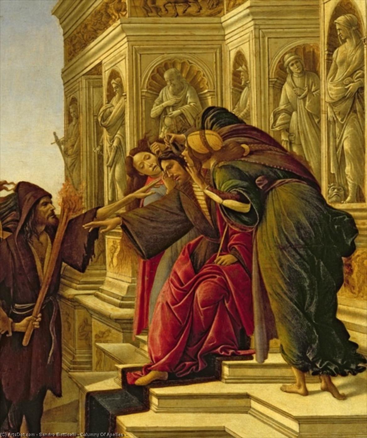 Calumny Of Apelles - — Sandro Botticelli