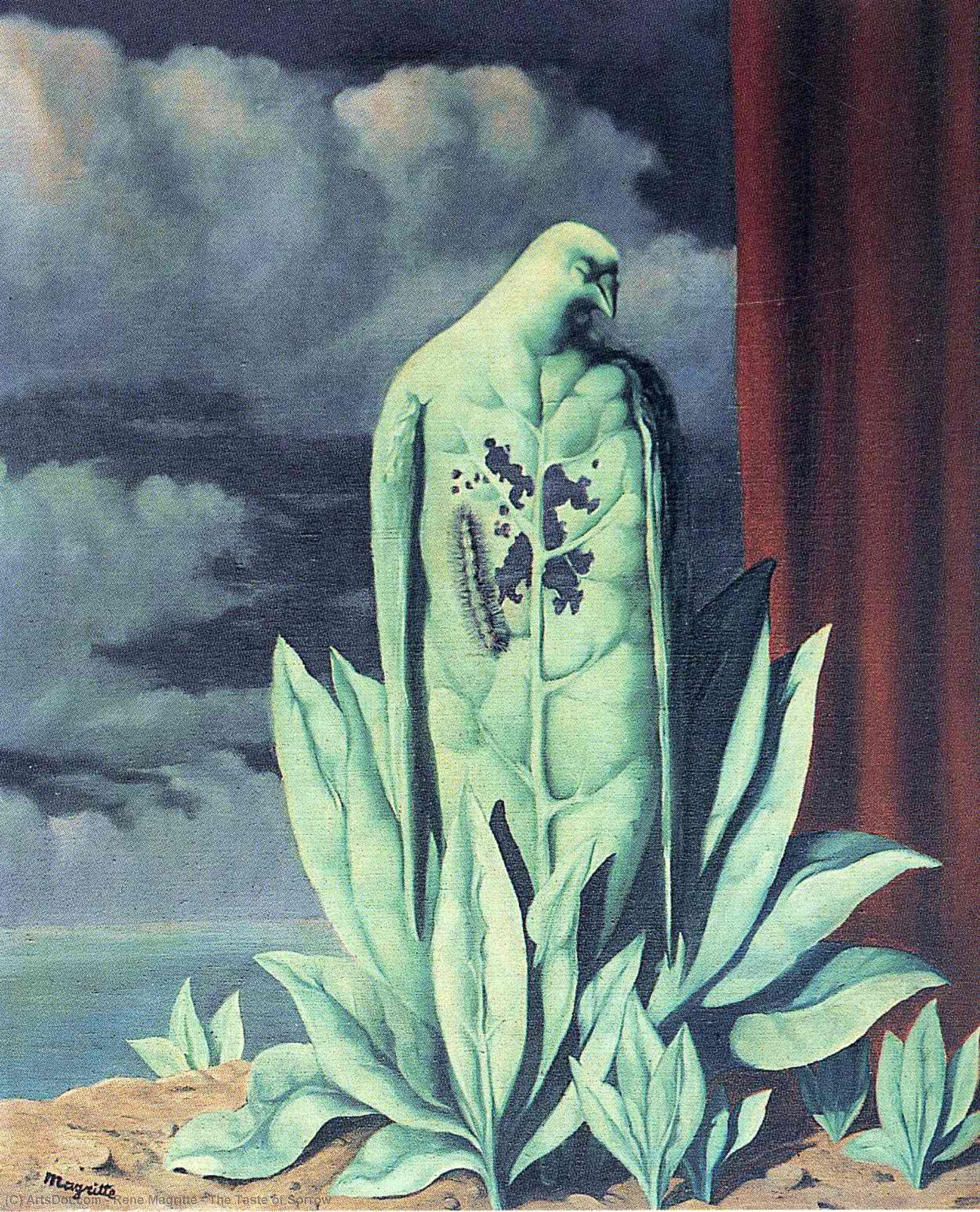 The Taste Of Sorrow — René Magritte