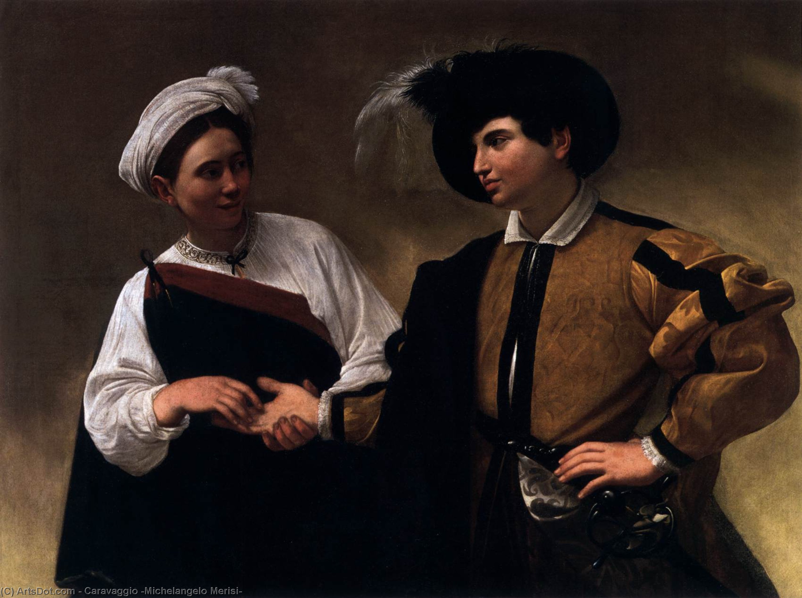 The Fortune Teller — Caravaggio