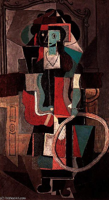 Fillette Au Cerceau — Pablo Picasso