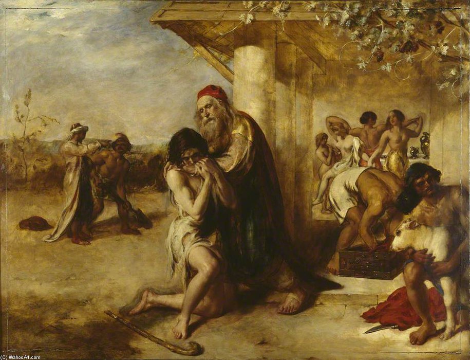 The Repentant Prodigal's Return To His Father — William Etty