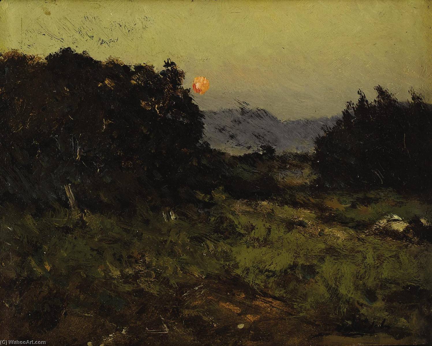 Landscape At Dusk — Elliott Daingerfield