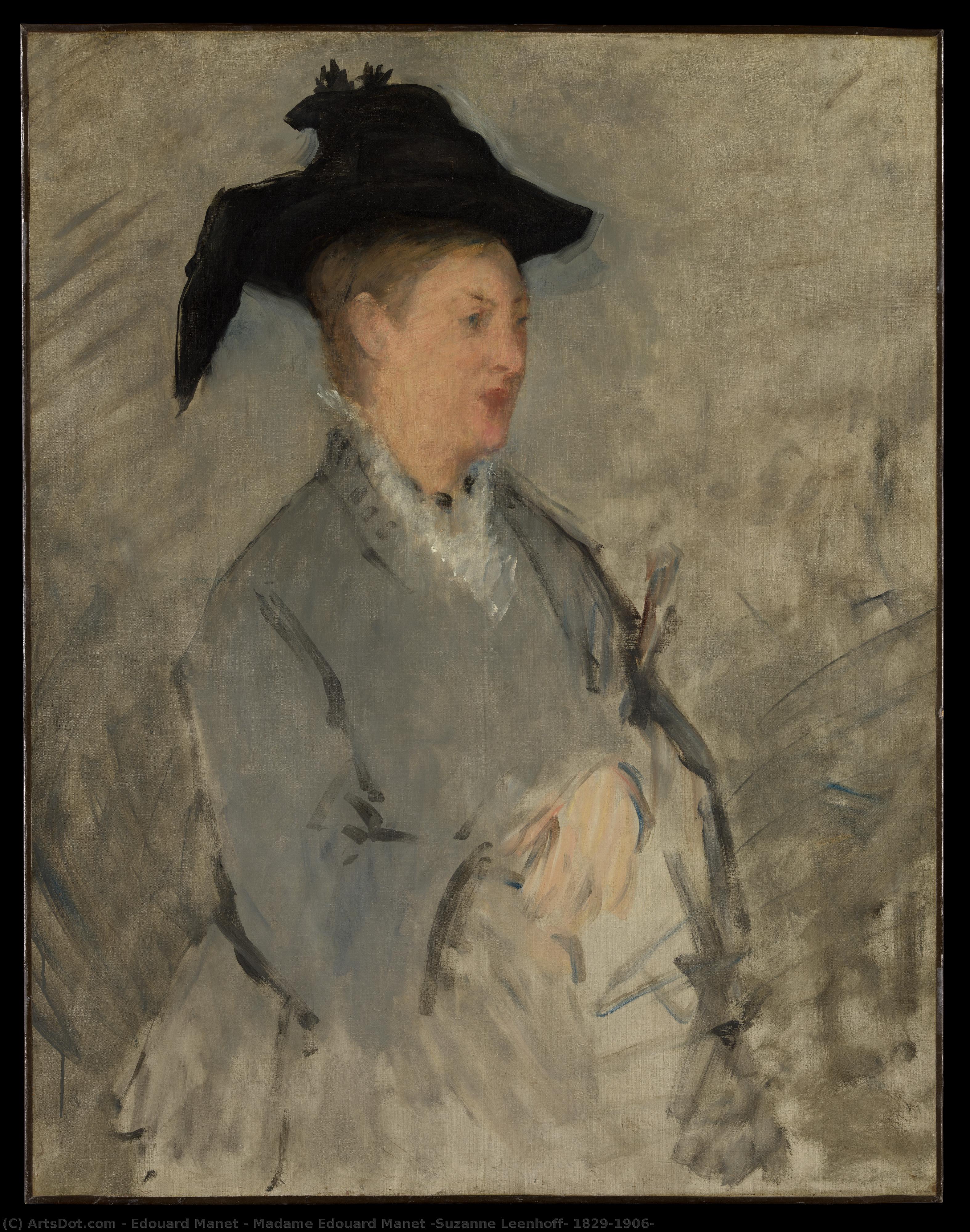 Madame Edouard Manet (suzanne Leenhoff, 1829–1906) — Édouard Manet
