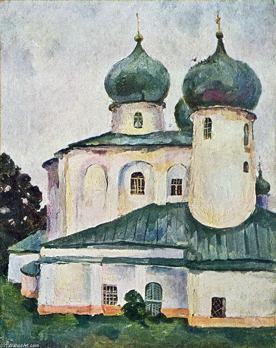 Novgorod. Anthony The Roman. — Pyotr Konchalovsky