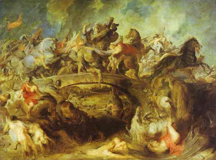 The Battle Of The Amazons — Peter Paul Rubens