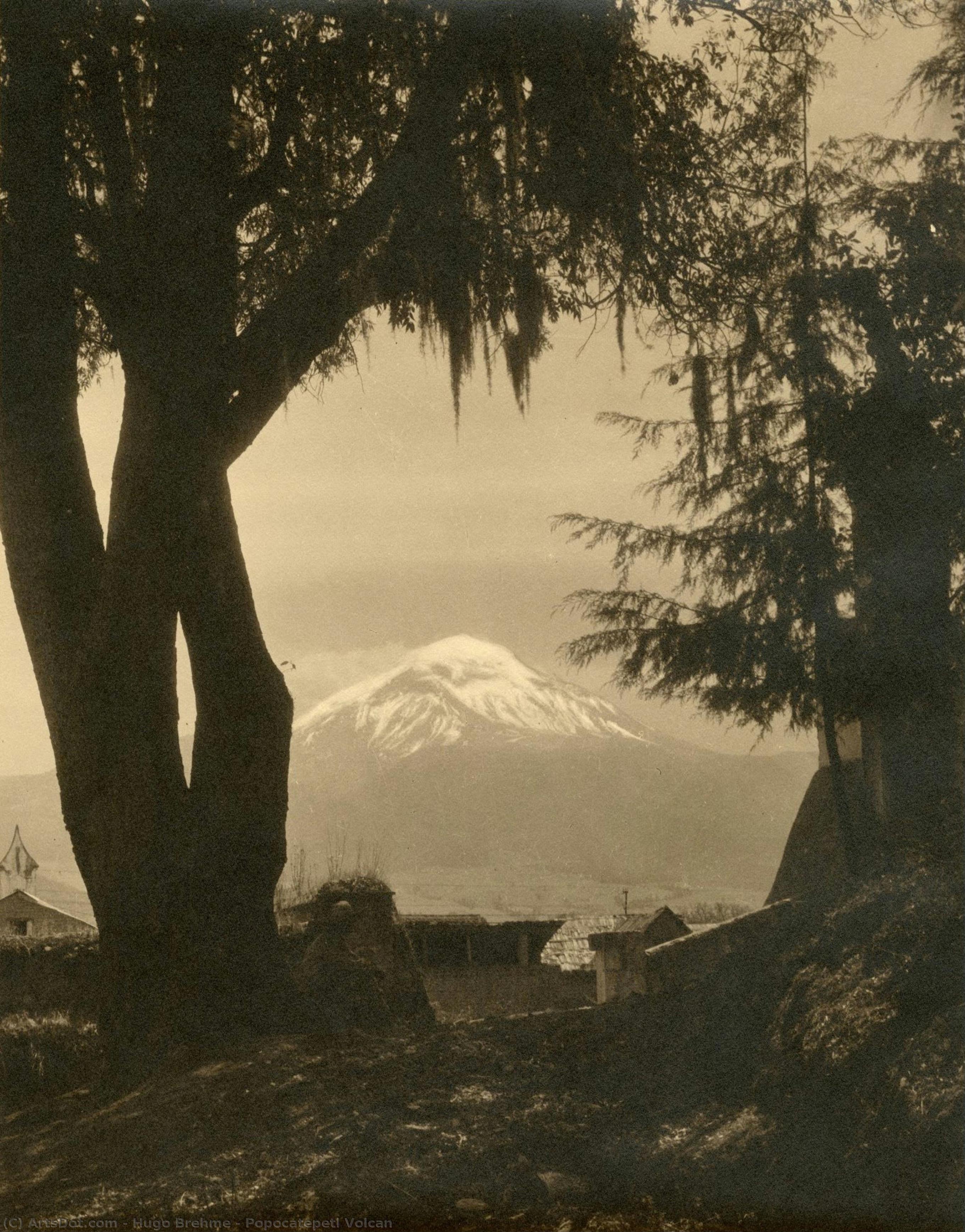 Popocatepetl Volcan — Hugo Brehme
