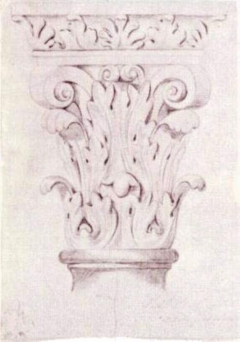 Corinthian Capital — Vincent Willem Van Gogh