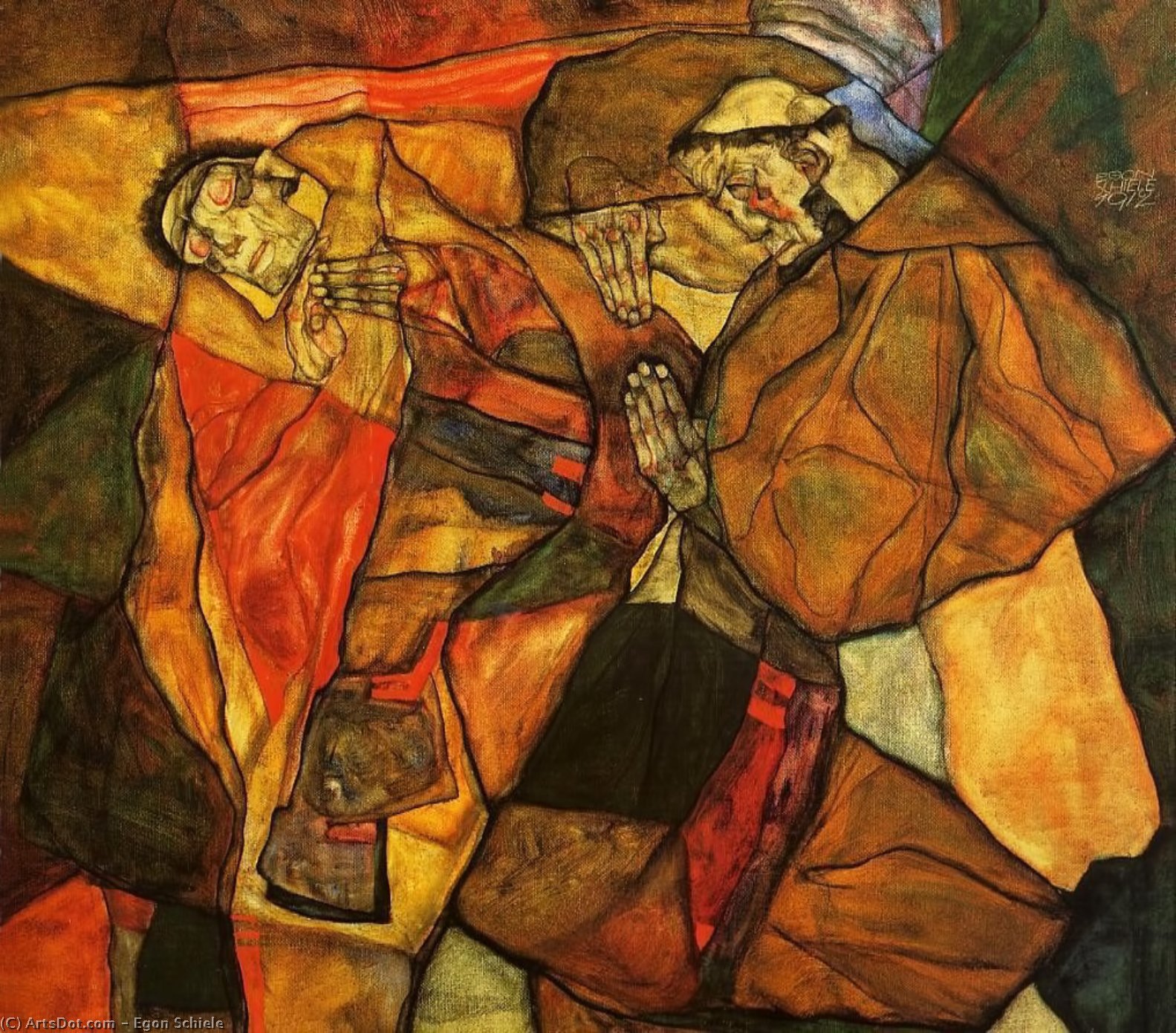 Agonie — Egon Schiele