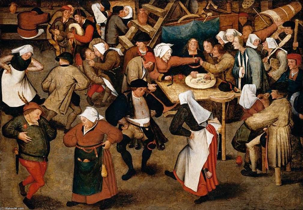 The Wedding Dance In A Barn — Pieter Bruegel The Younger