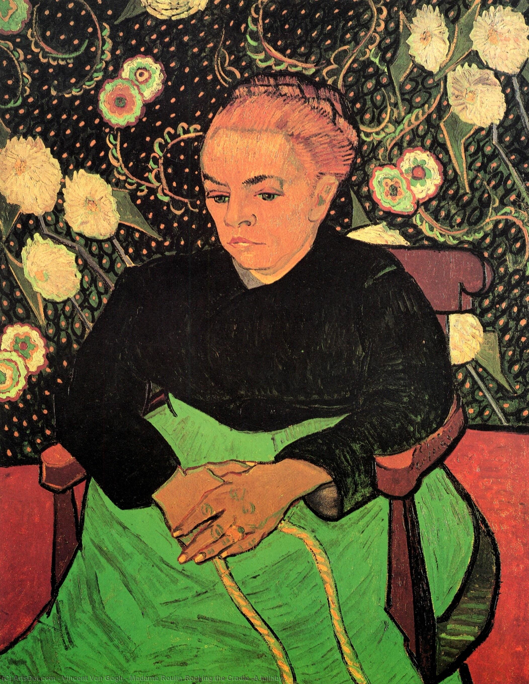 Madame Roulin Rocking The Cradle (a Lullaby) — Vincent Willem Van Gogh