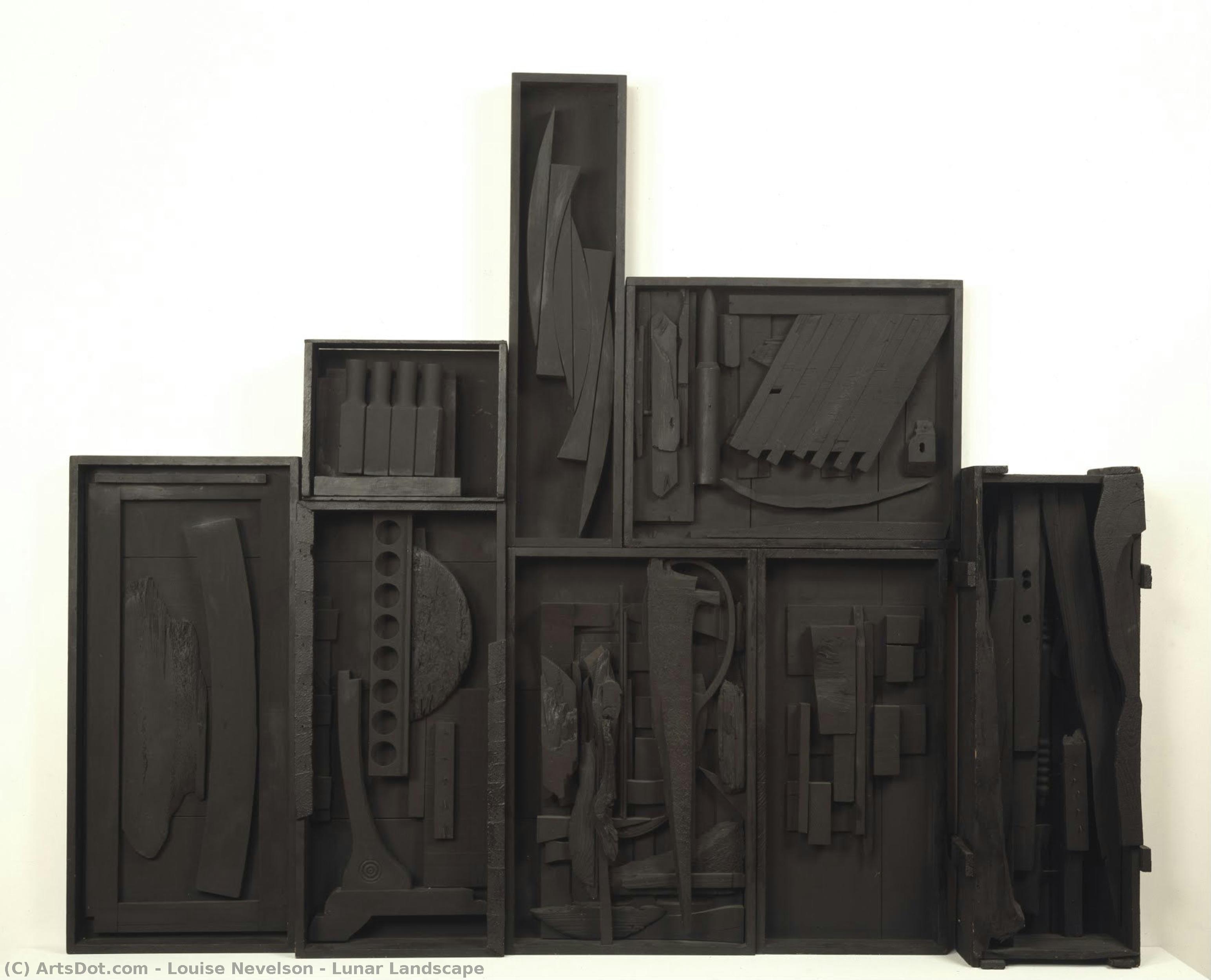 Lunar Landscape — Louise Nevelson