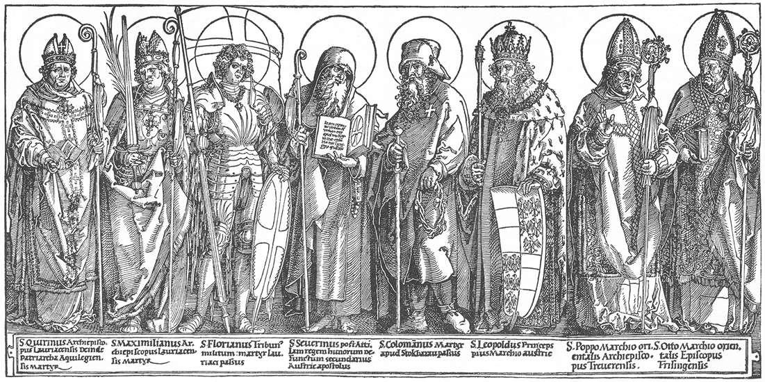 Die Österreichischen Heiligen — Albrecht Dürer