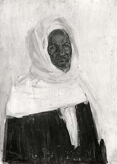Study Of An Arab, (painting) — Henry Ossawa Tanner