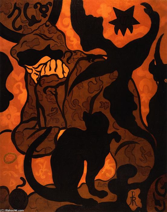 Witch And Cat (also Known As Crows) — Paul Elie Ranson