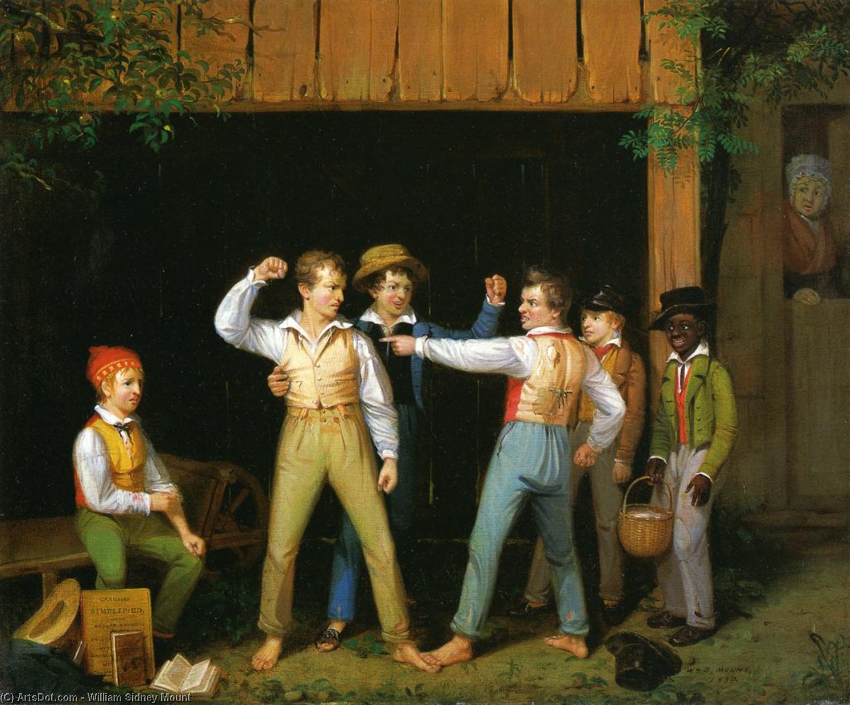 School Boys Quarreling — William Sidney Mount