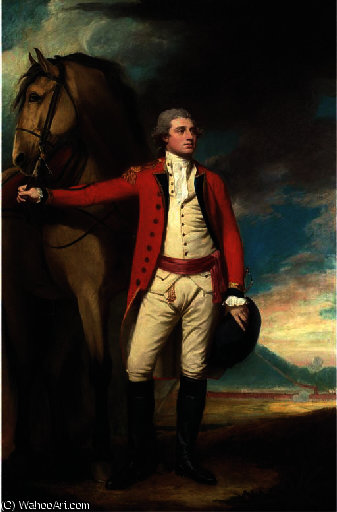 Portrait Of Major James Hartley — Џорџ Ромејн