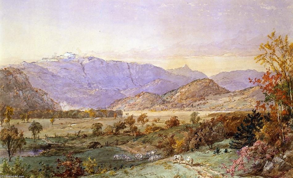 Early Snow On Mount Washington — Jasper Francis Cropsey
