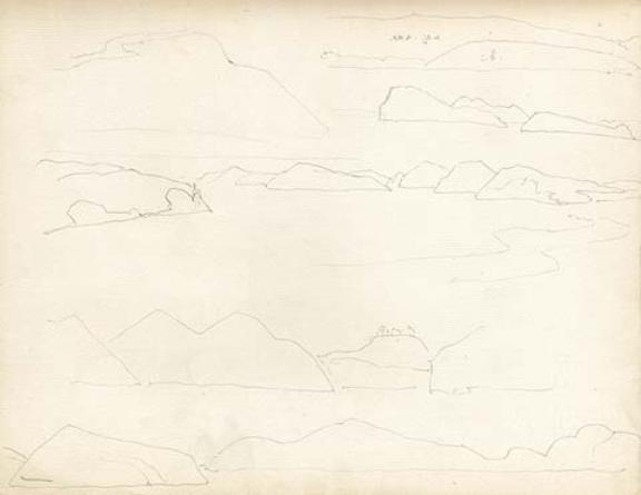 Sketch Of Landscape 13 — Nicholas Roerich