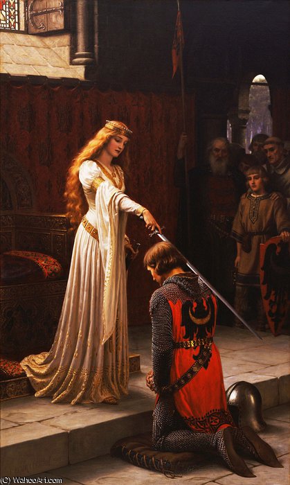 The Accolate — Edmund Blair Leighton