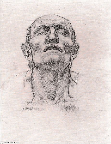Head-study For The Work — Albin Egger Lienz