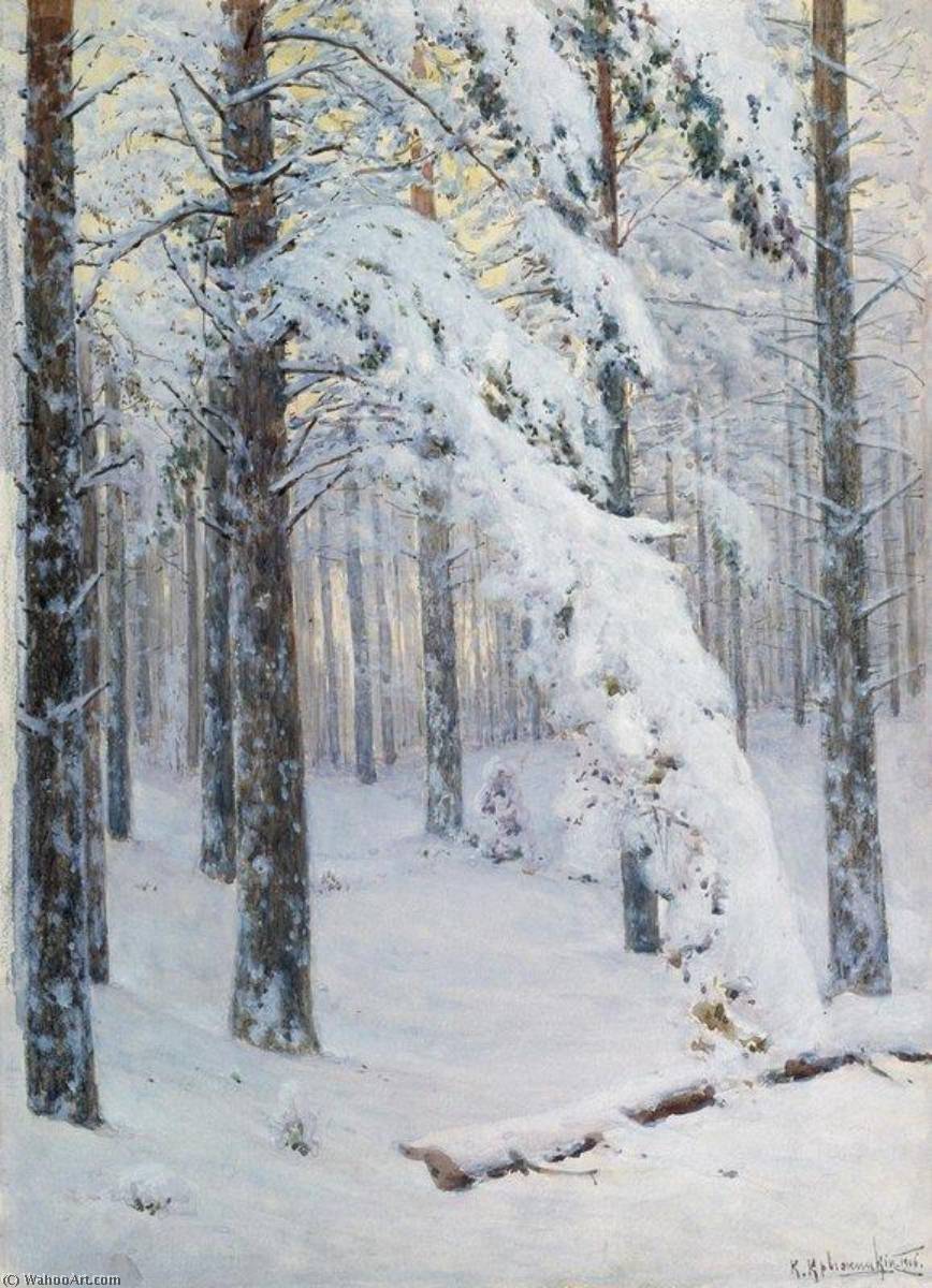 Forest In Winter — Konstantin Yakovlevich Kryzhitsky