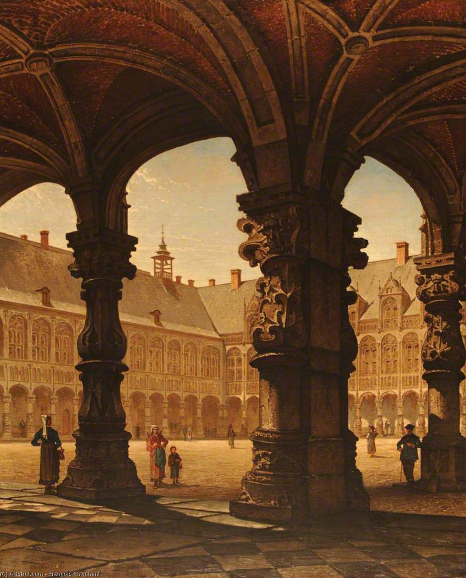 The Old Bishop's Palace, Liège, Belgium — François Stroobant