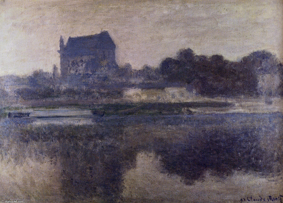 Vernon Church In Fog — Claude Monet