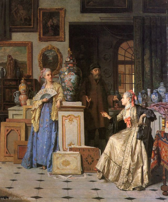 At The Antiquarian's — Jean Carolus