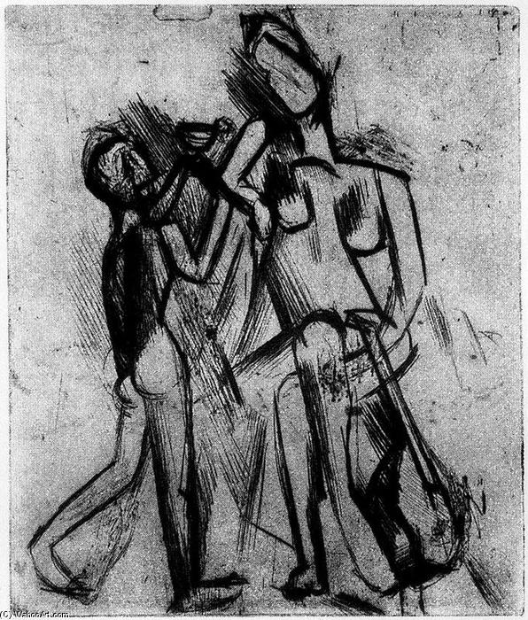 Two Naked Figures — Pablo Picasso