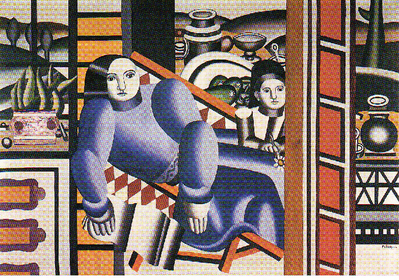 The Woman And Child — Fernand Léger