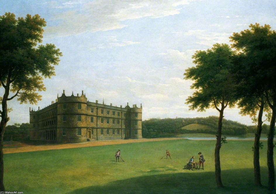 Longford Castle From The South West — George Washington Thomas Lambert