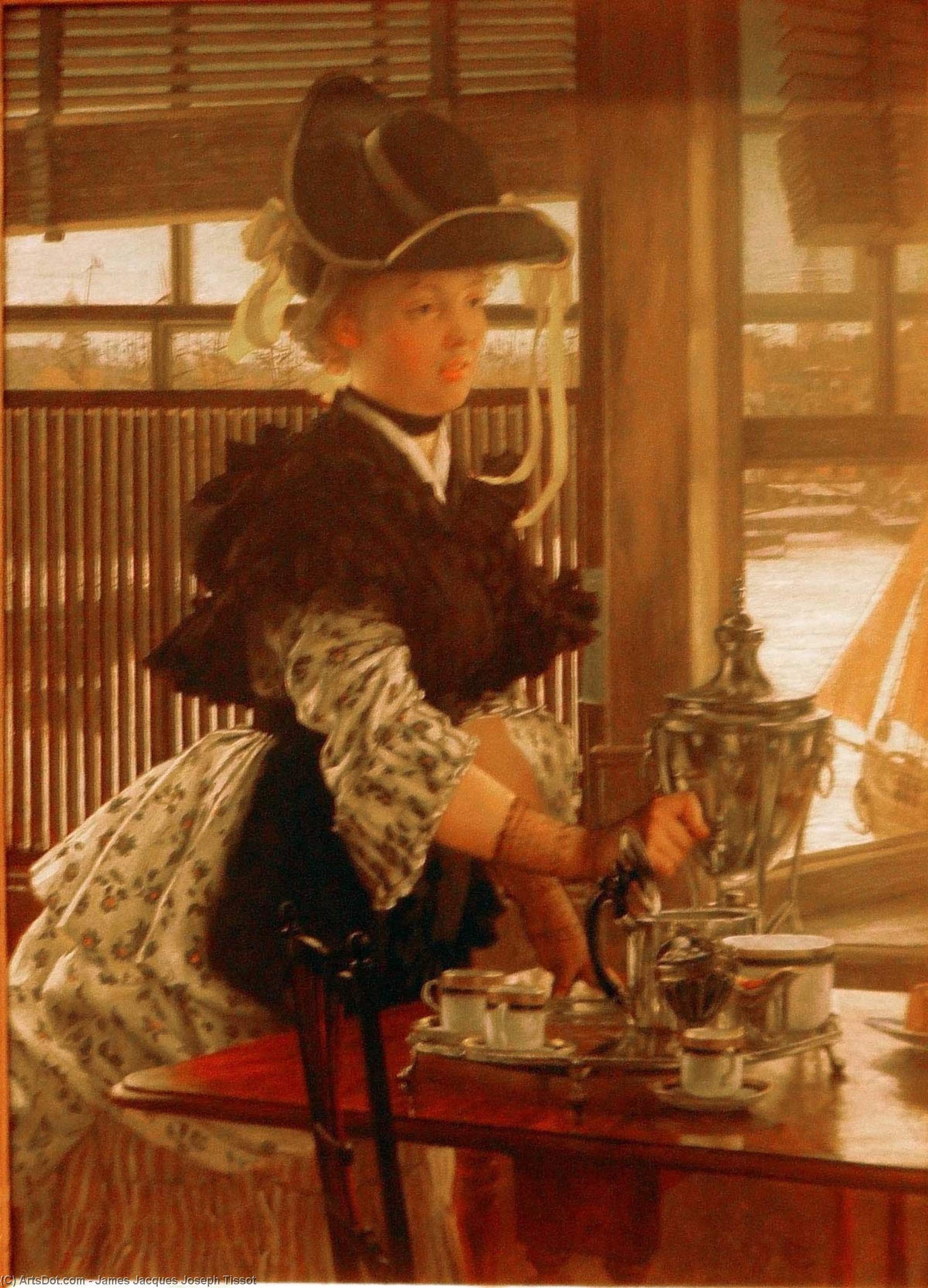 Afternoon Coffee — Jacques Joseph Tissot