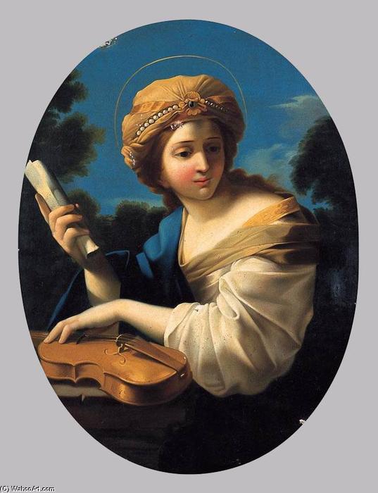 St Cecilia — Giovanni Francesco Romanelli