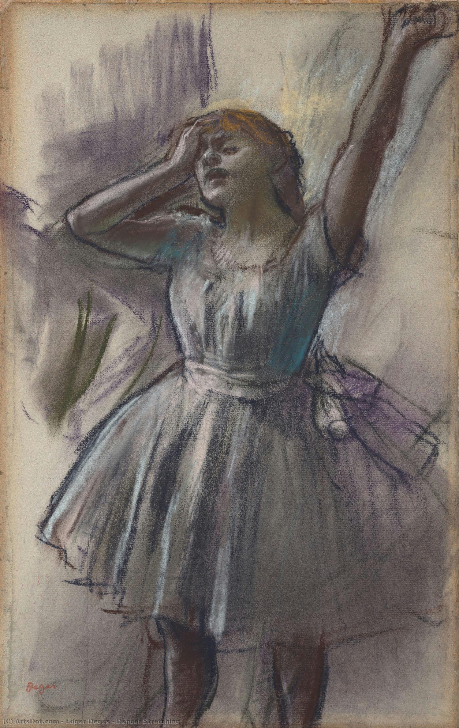 Dancer Stretching — Edgar Degas