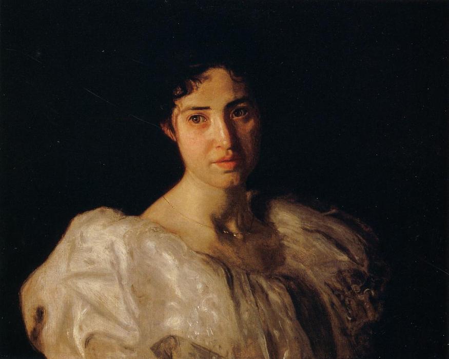 Portrait Of Lucy Lewis — Thomas Eakins