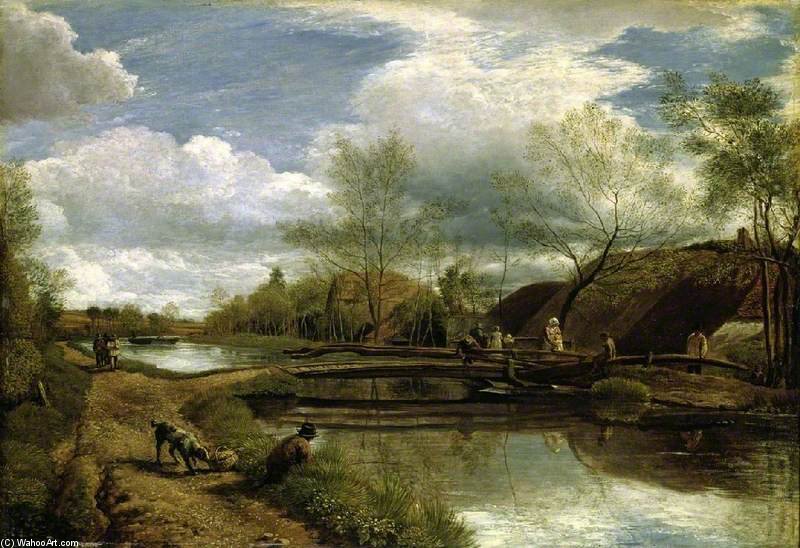 The River Kennet, Near Newbury — John Linnell