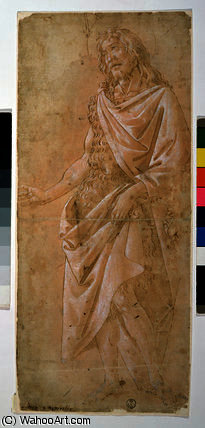 Study Of St. John The Baptist — Sandro Botticelli