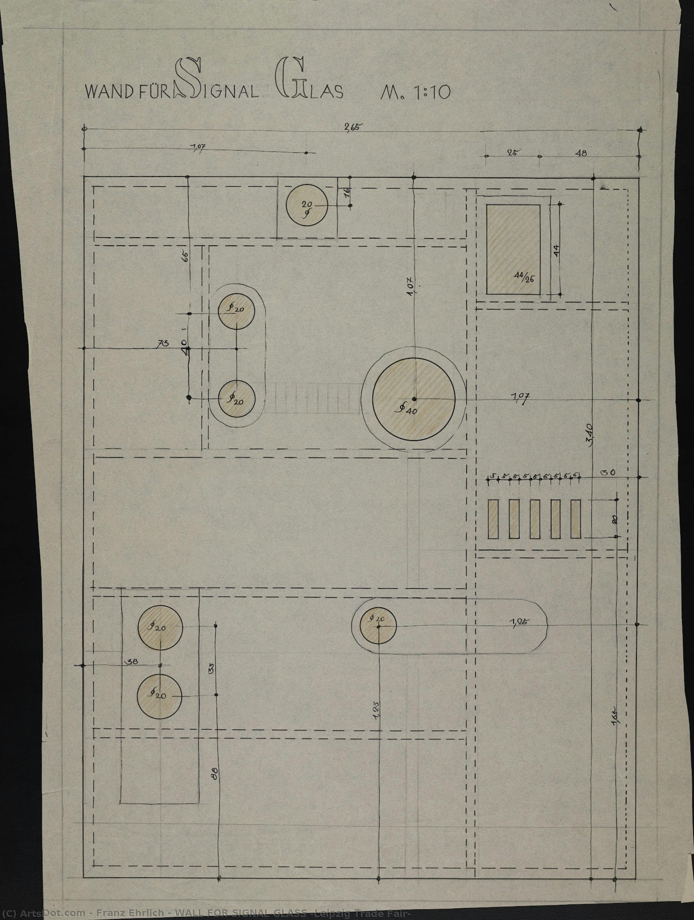Wall For Signal Glass (leipzig Trade Fair) — Franz Ehrlich
