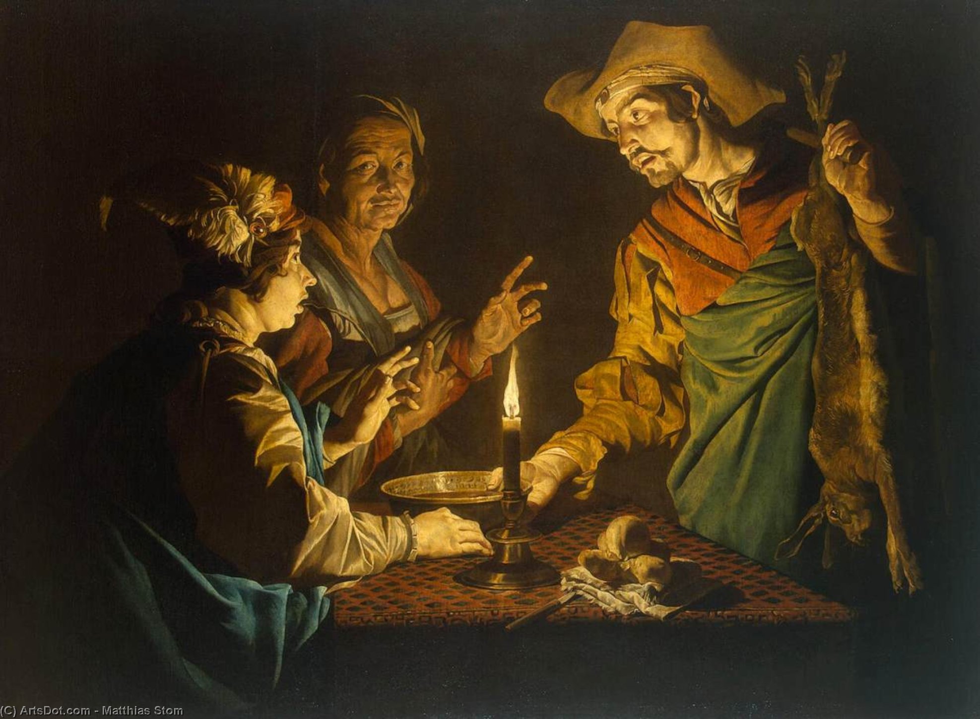 Esau And Jacob — Matthias Stomer