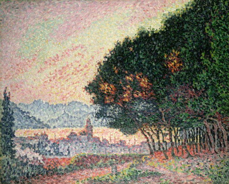 Forest Near St. Tropez — Paul Signac