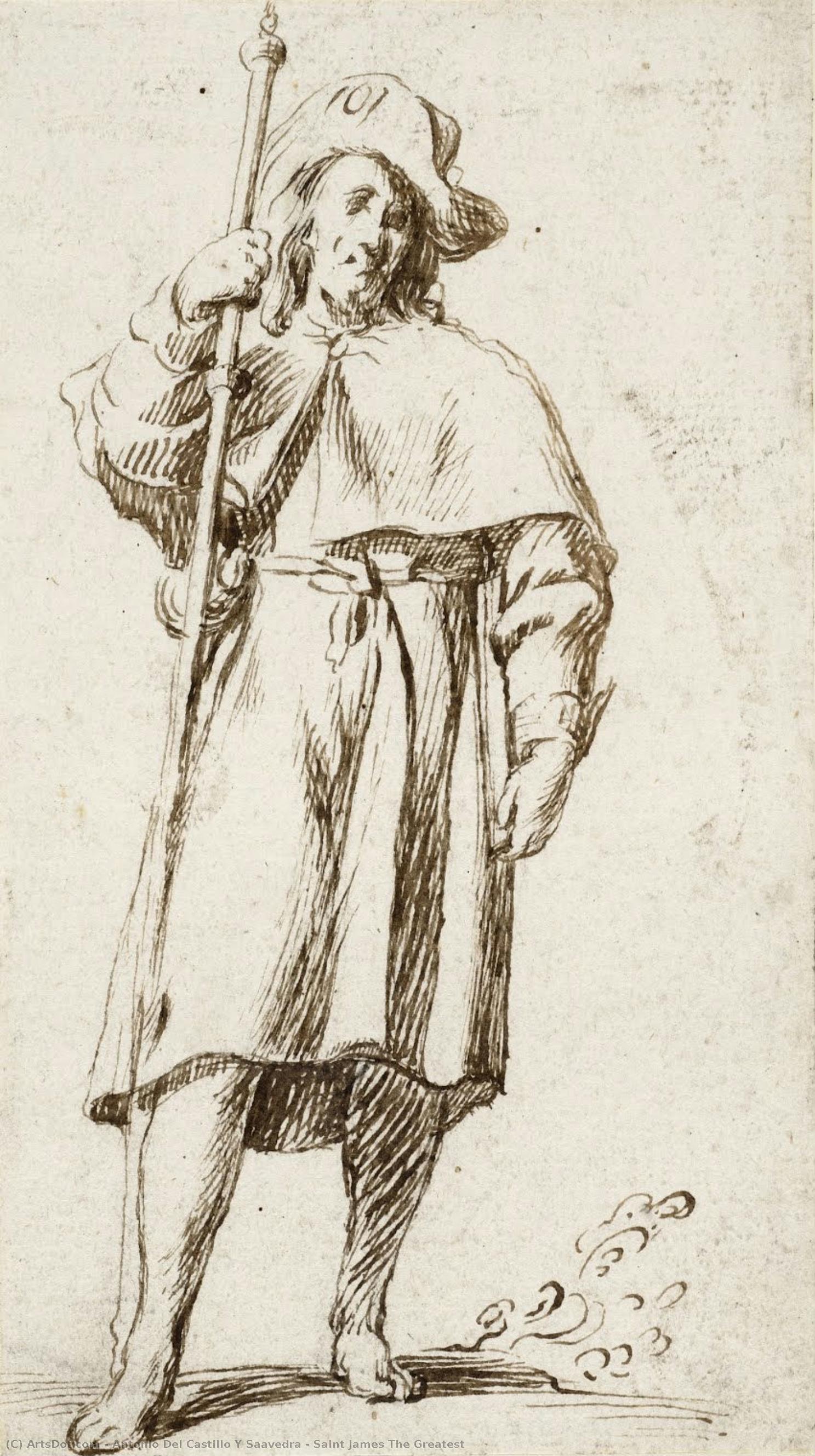 Saint James The Greatest — Antonio Del Castillo Y Saavedra