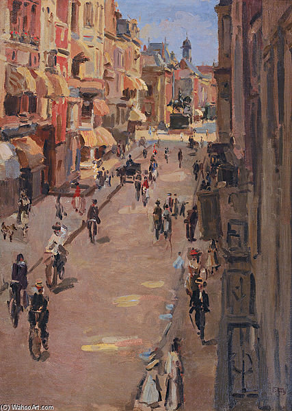 Noordeinde, The Hague — Isaac Lazarus Israels
