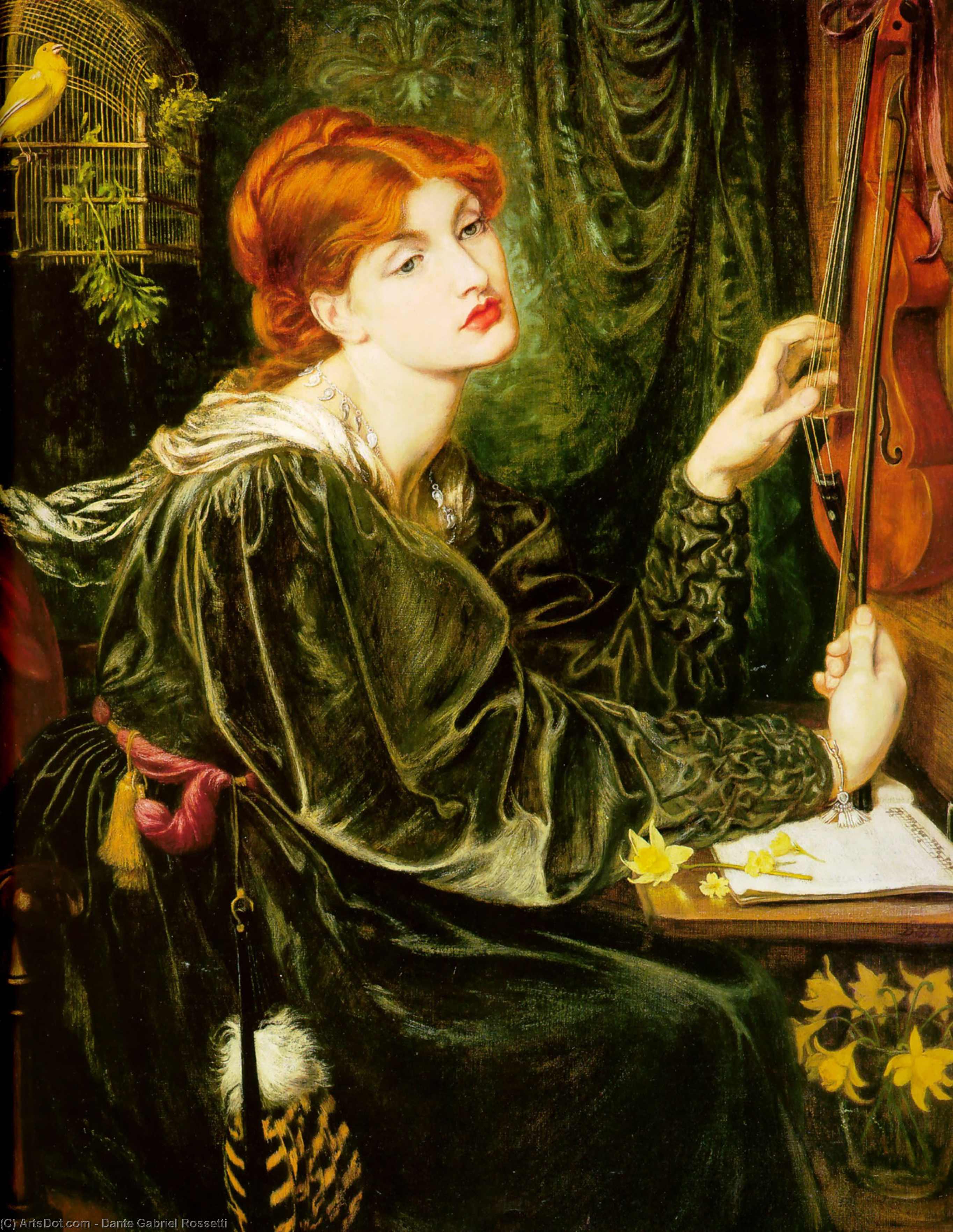 Veronica Veronese — Dante Gabriel Rossetti