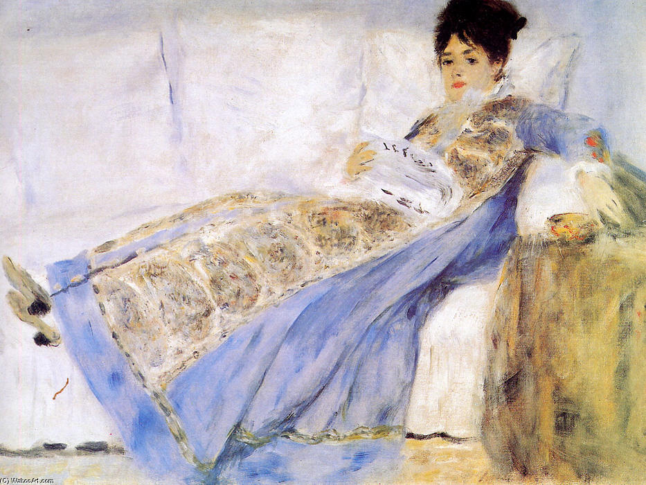 Madame Monet — Pierre-auguste Renoir