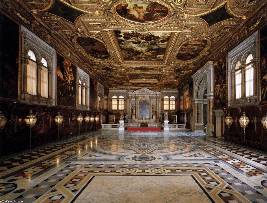 View Of The Sala Superiore — Jacopo Tintoretto