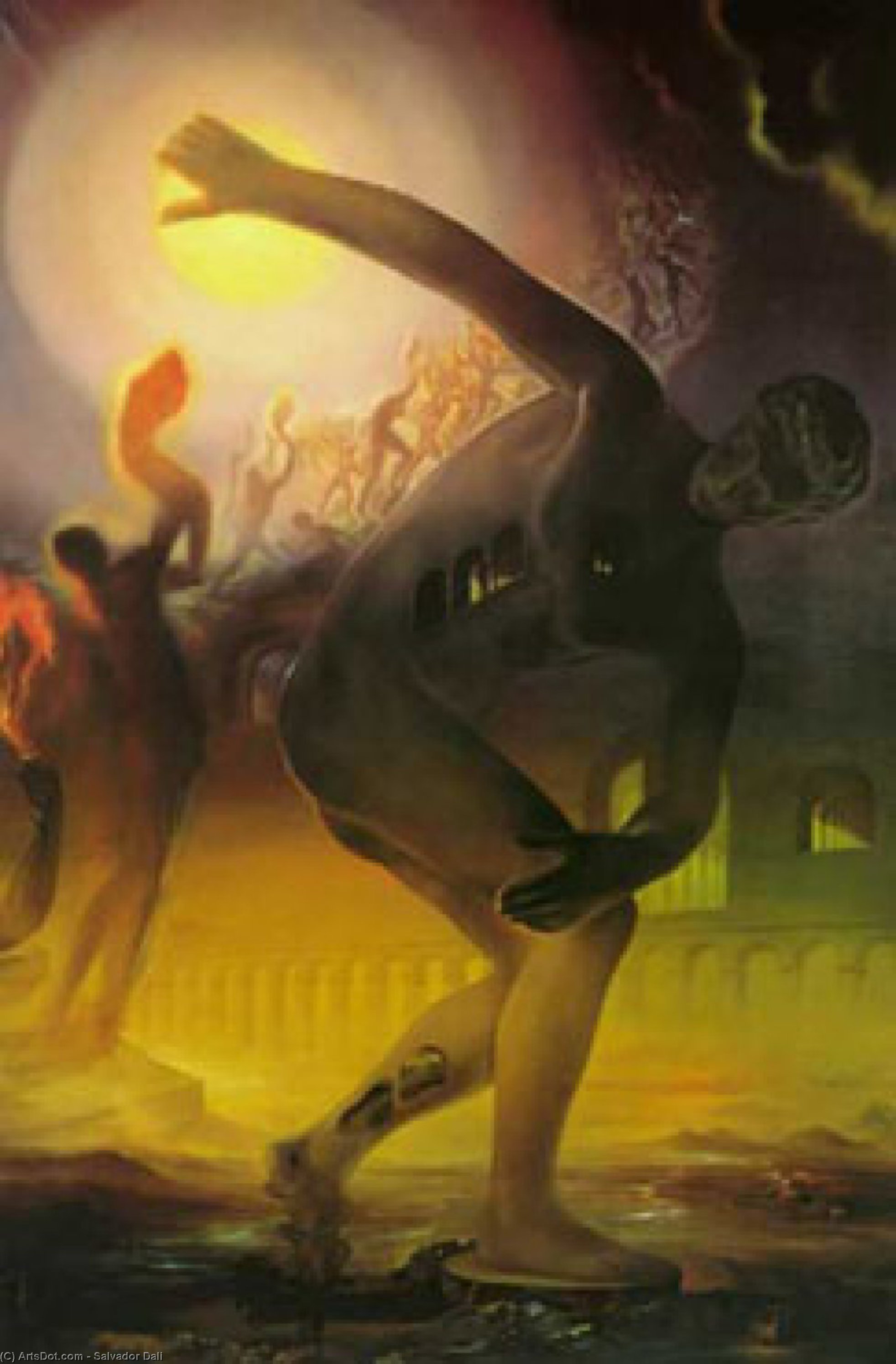 The Cosmic Athlete — Salvador Dalí