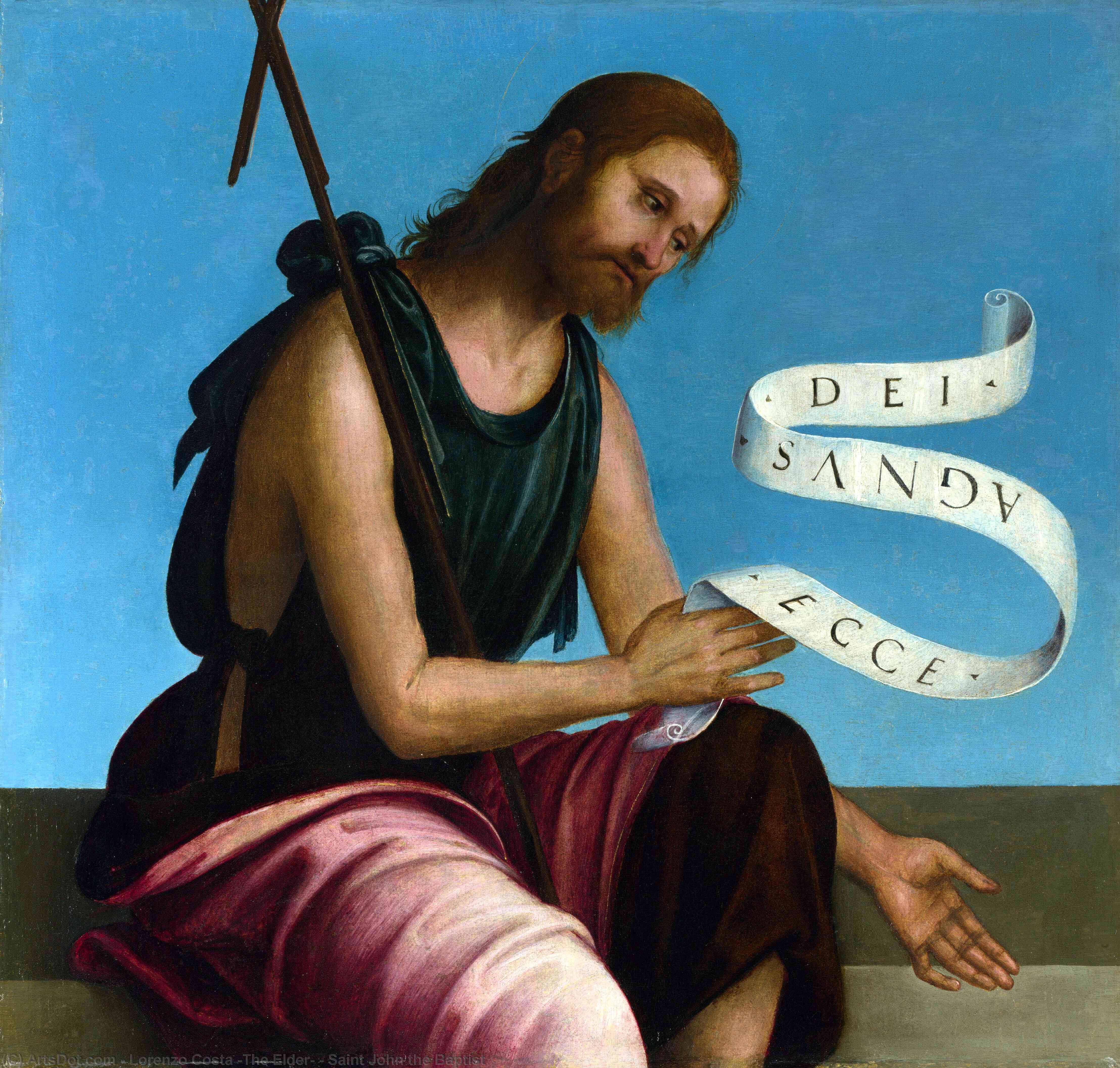 Saint John The Baptist — Lorenzo Costa (the Elder)