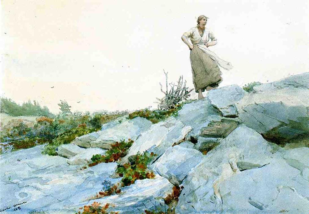 The Faggot Gatherer — Winslow Homer