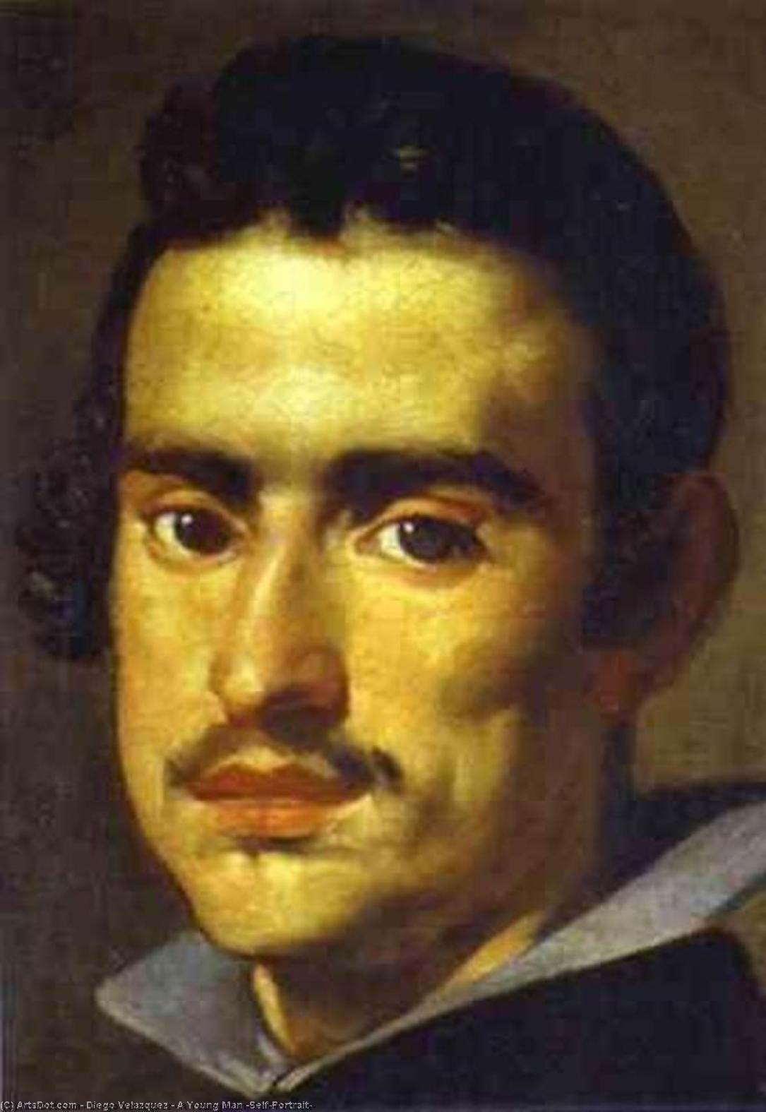 A Young Man (self-portrait) — Diego Velázquez